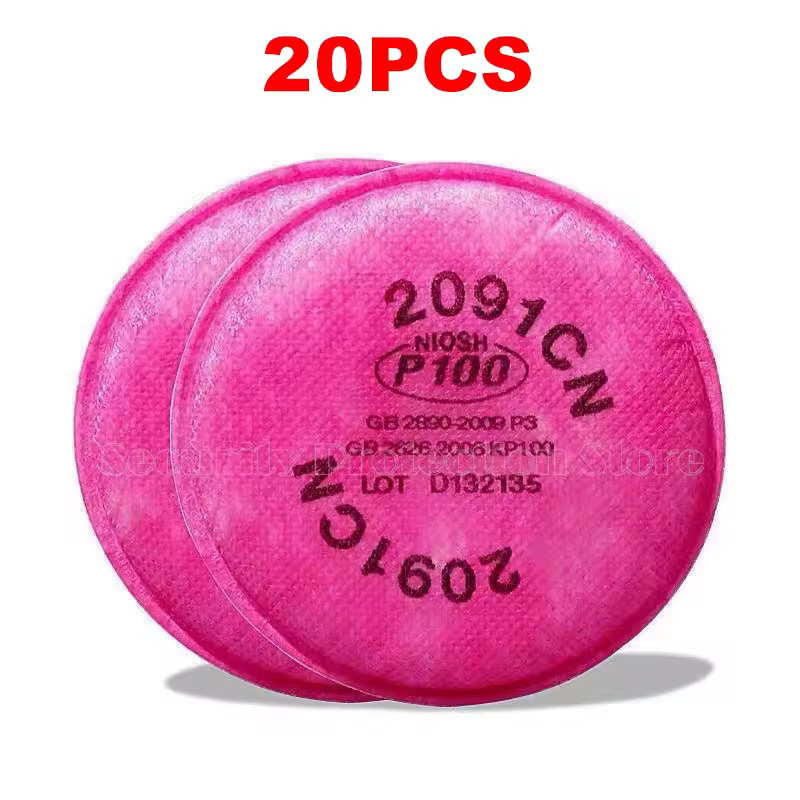 Lots of Painting Spray Industry 2091/2097 Particulate filter P100 for 3m 6800 7502 6200 Series Respirator Dust Mask - Image 7