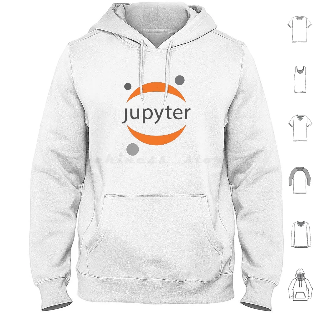 Jupyter Python Hoodie Cotton Long Sleeve Developer Neuroscience Py Holoviews Applications Code Web Programming