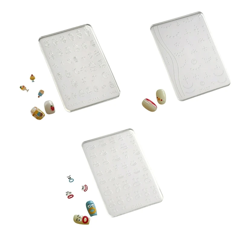 DIY Art Ice Cream Mold Thin 0.4cm Resin Template For Jewelry Making Projects