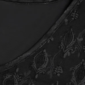 Plusgröße Bluse weibliche Spitzenhemden 2025 Frühling Vollhülle mit V grün schwarzer Ausschnitt Lila Bluse Bluse Elegante Kleidung 10 Hauptverkäufe Black Plus Size Bluse - №8