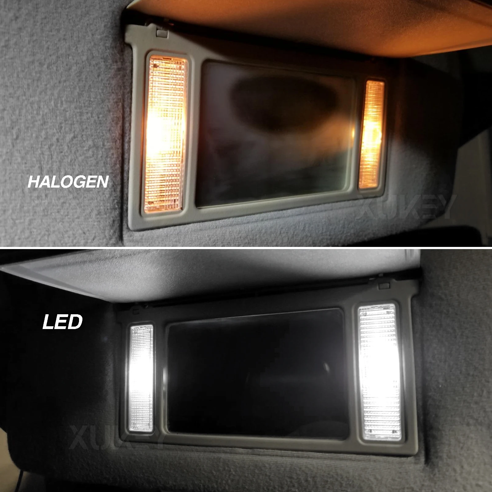 Interior do carro LED lâmpadas festão, fusível 6614F, 6612F, TS-14V1CP, luz do sol viseira, espelho de vaidade, substituição da lâmpada cúpula, 29, 28mm, 4 Pack