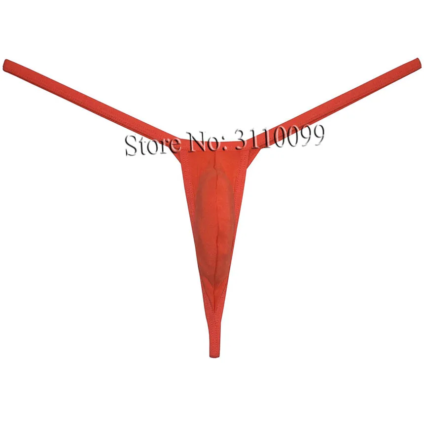 Tanga de Bikini suave para hombre, ropa interior con bolsa de aumento de ventilación de color puro, tangas, suspensorio