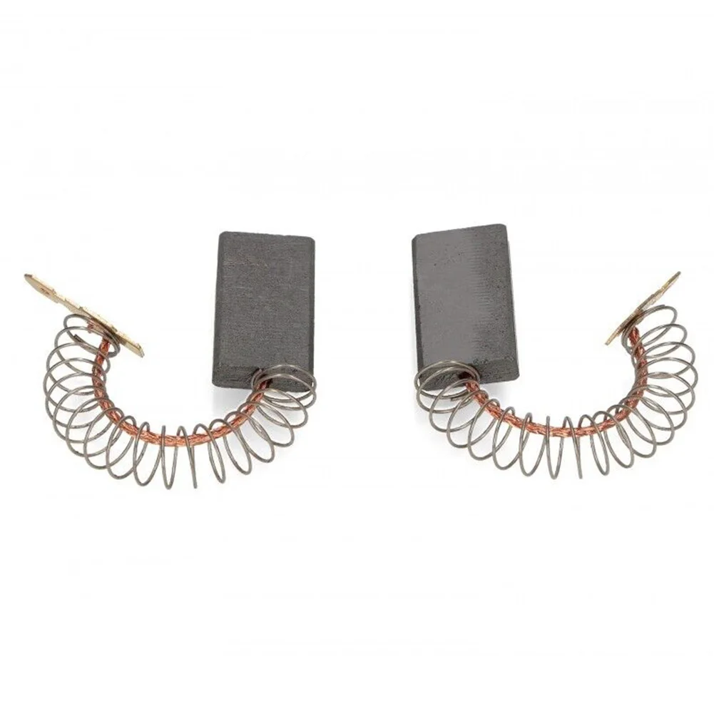 

Machine Carbon Brushes Power Tool Parts 13.5x5x43mm Carbon And Metal Repairs Intermittent Motors Restore Electric Braking