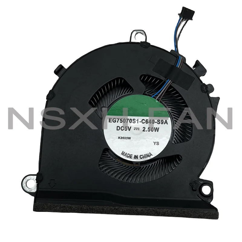 Ventilador eg75070s1-c640-s9a dfs2000055k0t 5v nd85c07-19d05 f15-ec ec0013dx 15-ec0001ca 15-ec0003ca l77560-001