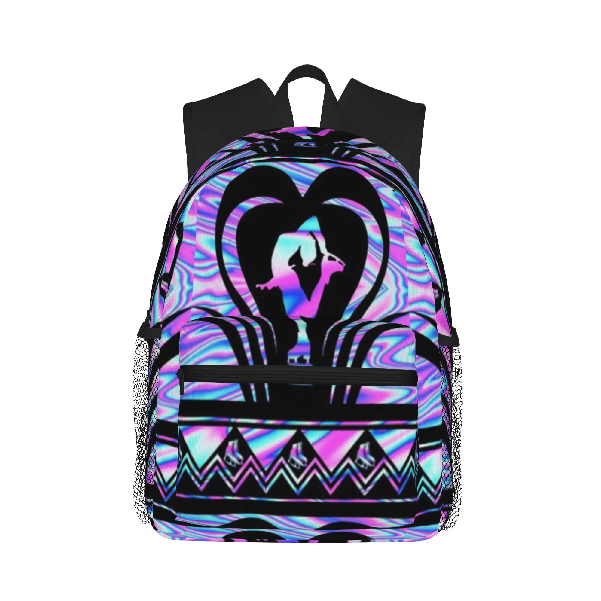 

Figure Skating Colorful Casual Backpack for Students and Adults Backpacks