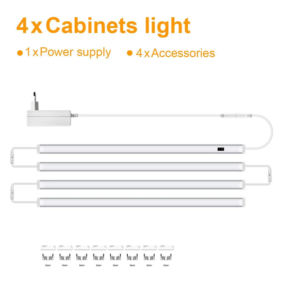 USB Keuken LED Verlichting Onder Kast Unit Lamp Contactloze Handgolfsensor Schakelaar Voor Kast Planken Werkbank Kast Bureau