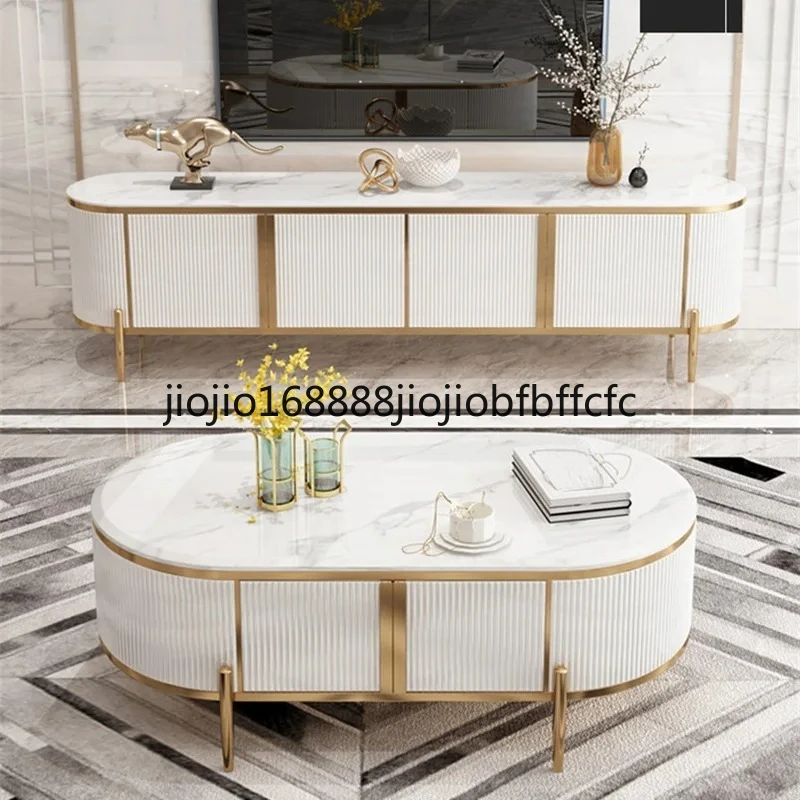 Suitable for light luxury marble coffee tables, modern minimalist home decor, living room furniture