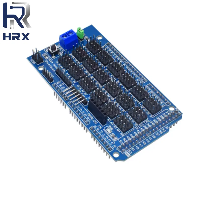 For Arduino MEGA Sensor Shield V1.0 V2.0 Dedicated Expansion Development Board MEGA 2560 Sup IIC Bluetooth SD Robot Parts DIY