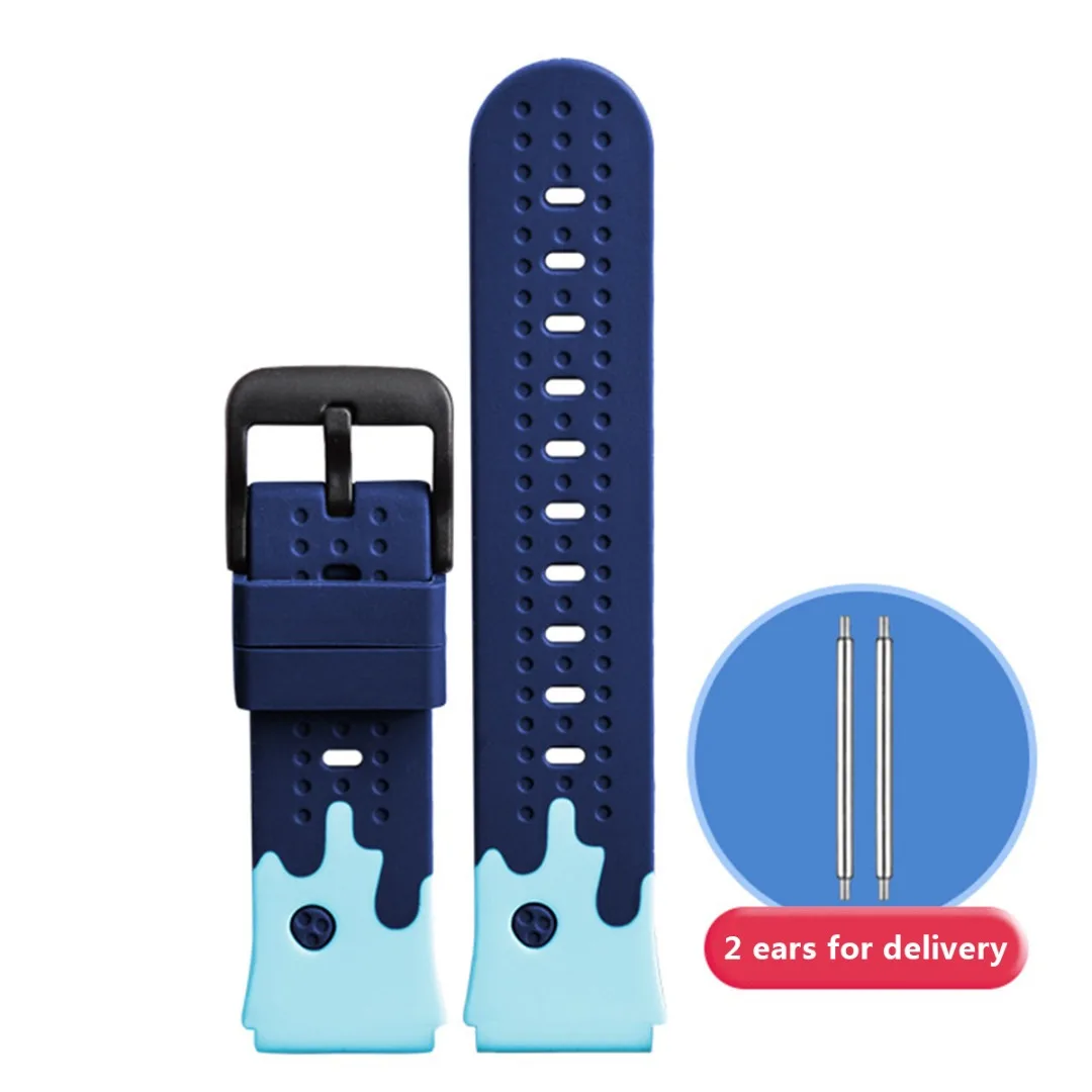 عرض استبدال حزام ساعة اليد ل C72 C58 C86 C85 C95 C76 C90 C79 Q528 حزام الساعات استبدال سيليكون المعصم حزام مع اتصال