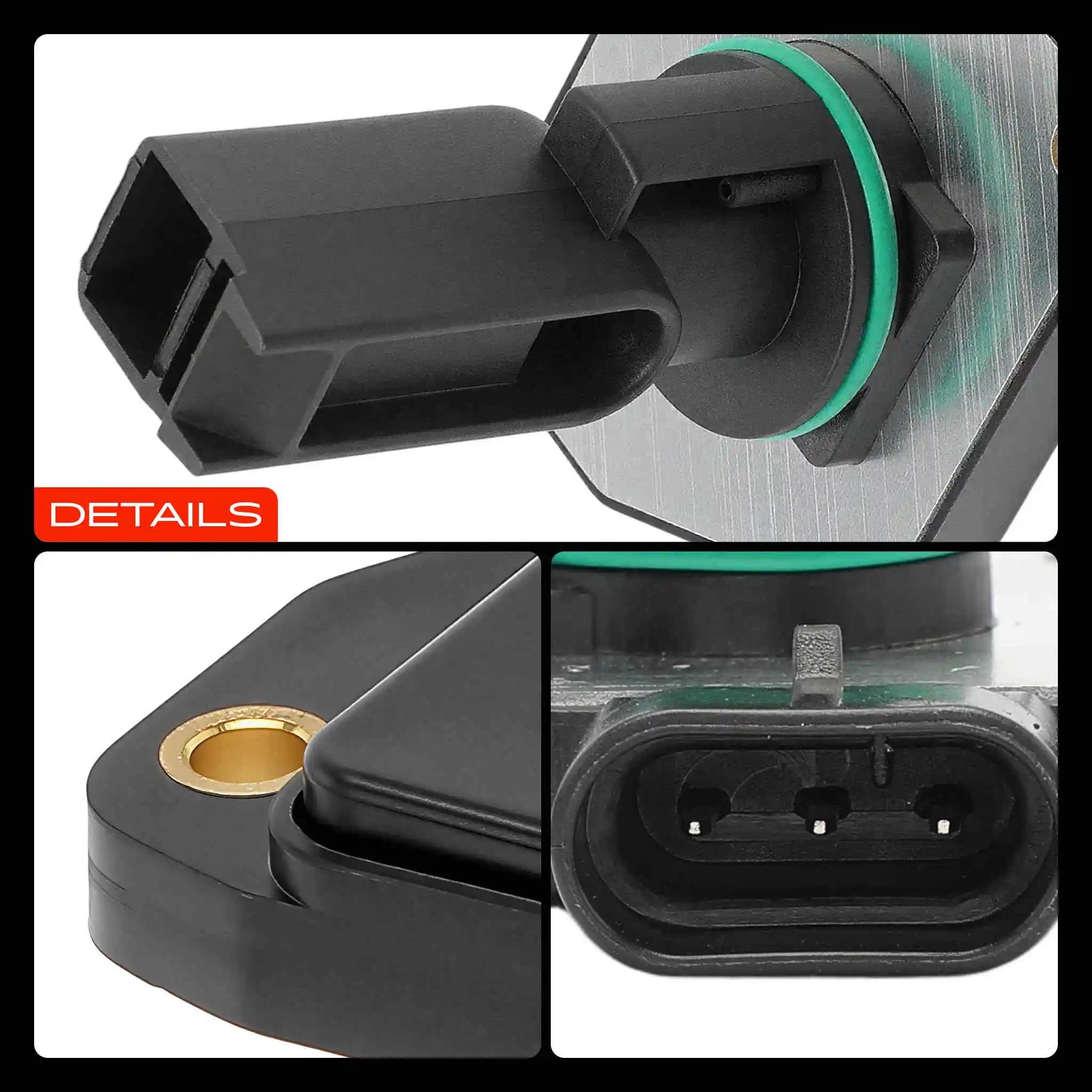 A-Premium Mass Air Flow Sensor (MAF) for Chevrolet Impala 2000-2005 Camaro 1999-2002 Buick Regal 1999-2004 LeSabre 1999-2005 7