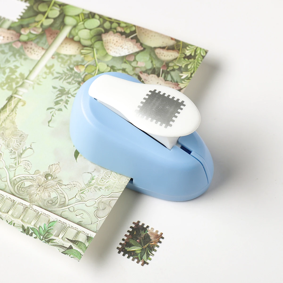 

One-piece stamp embossing tool, stamp journal hole punch, creative handmade embossing tool, journal material collection tool