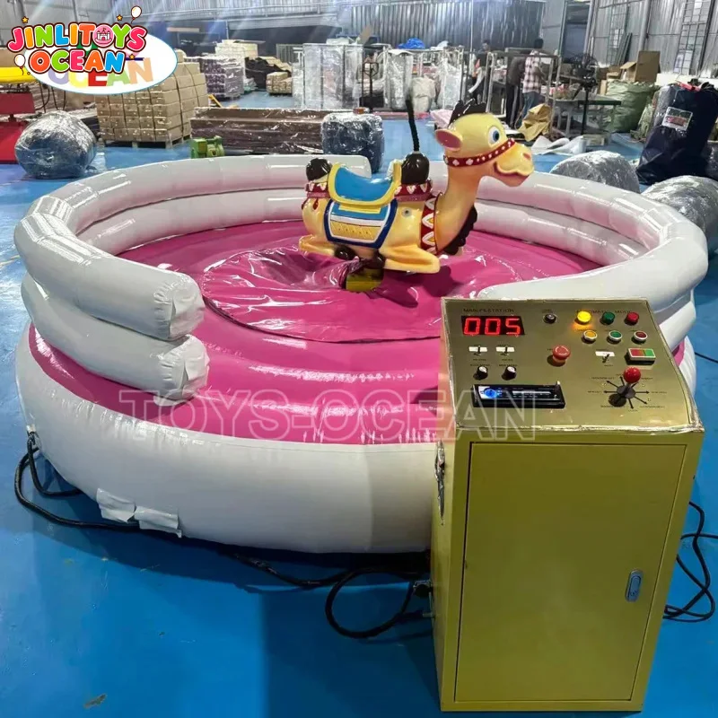 Inflatable Mechanical Bull Mechanical Bulls for Sale Rodeo Bull Machine Riding Mechanical Adults Interactive Sport Game