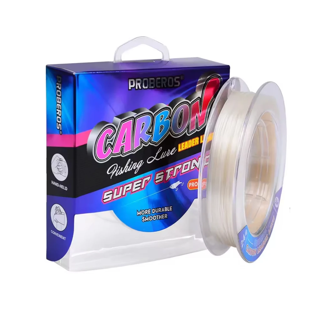 

50M/54.7Yard Fluorocarbon Fishing Line Monofilament Leader Line Super Strong Anti-bite Sensitive Carbon fiber Leader Wire TX50M1