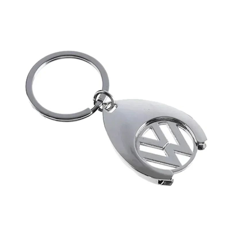 Alloy Car Logo Keychain Keyring for Volkswagen Jetta Touareg Tiguan Golf Passat B5 B6 B7 Polo Lavida Sagitar Teramont Key Holder