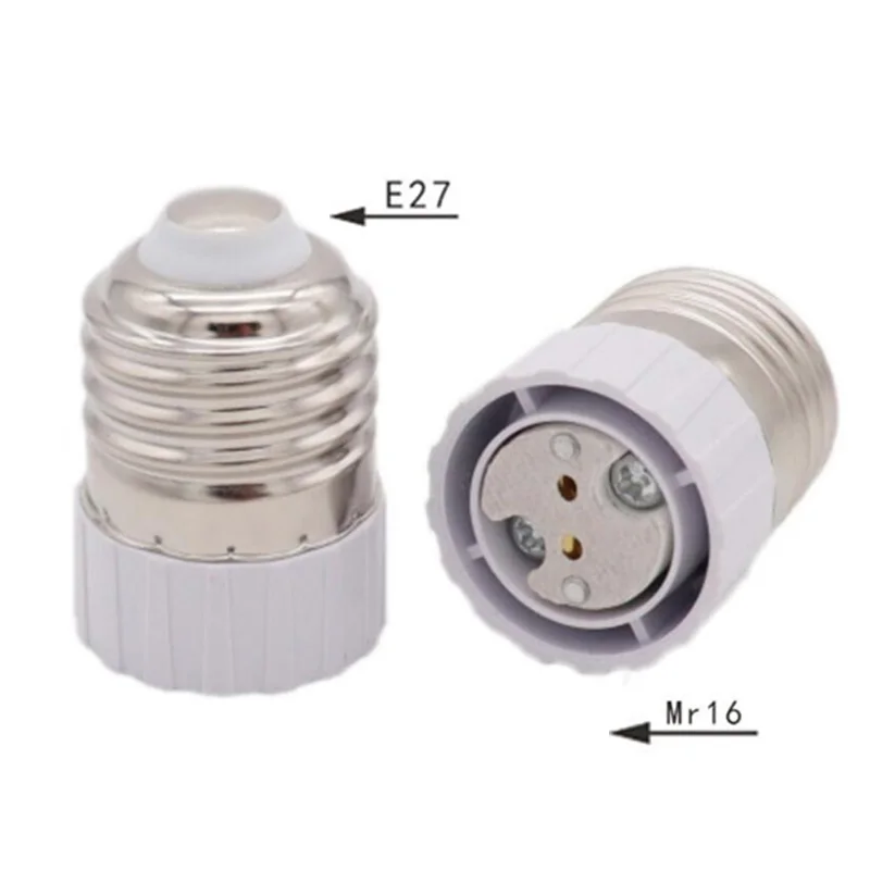 E27 to MR16 Base Converter E27 Lamp Holder Adapter Screw Socket E27 to MR16 LED Halogen CFL Light Bulb Converter 2pcs/5pcs K5