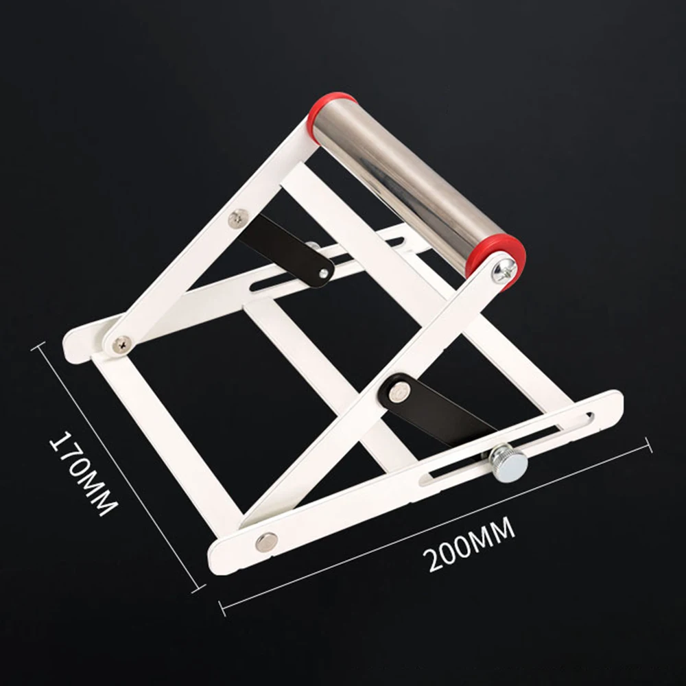 Cutting Machine Support Rack Long Material Support Frame Adjustable Size Roller Bracket 201 Stainless Steel Frame