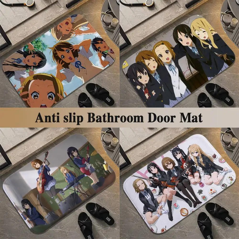 

K-ON Floor Mat Printed Large Carpets Living Room And Bedroom Carpets Bathroom Anti Slip Door MATS Small Carpets