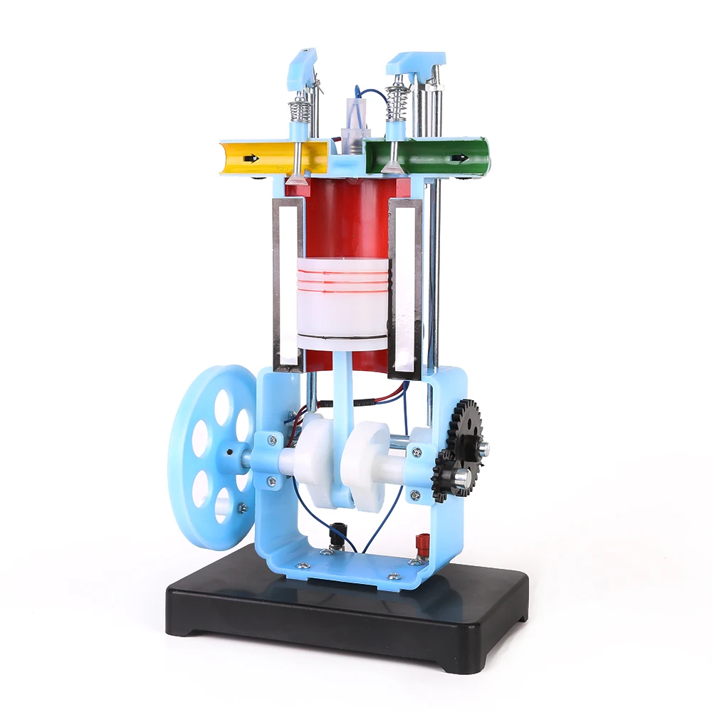 Gasoline Engine Plastic Model Four-stroke Demonstration Scientific Physics Teaching Experimental Instrument