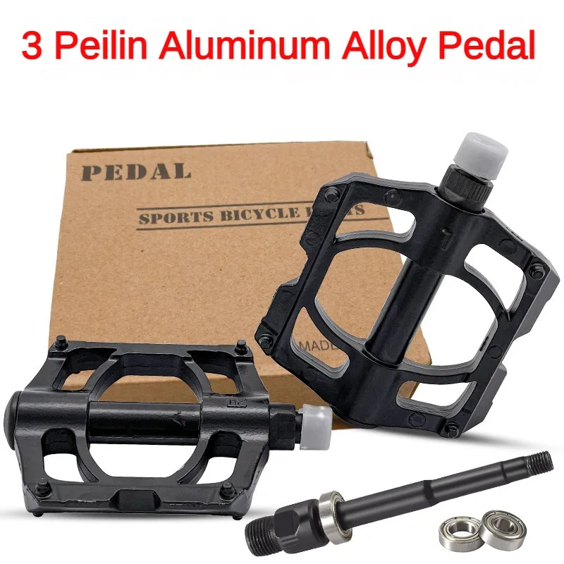 

Mountain Bike Three Bearing Pedal 3 Peilin Bearing Aluminum Alloy Pedal Widened Ultra Light Bicycle Pedal Accessories