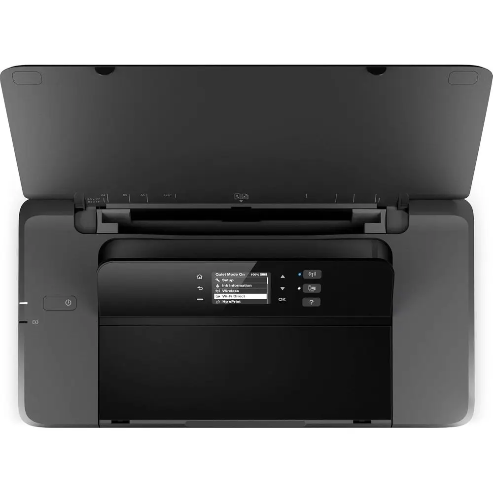

Oicejet 200 Inkjet Mobile Printer WirelUSB ePrint CZ993A with power cord USB cable Used ink 90-day