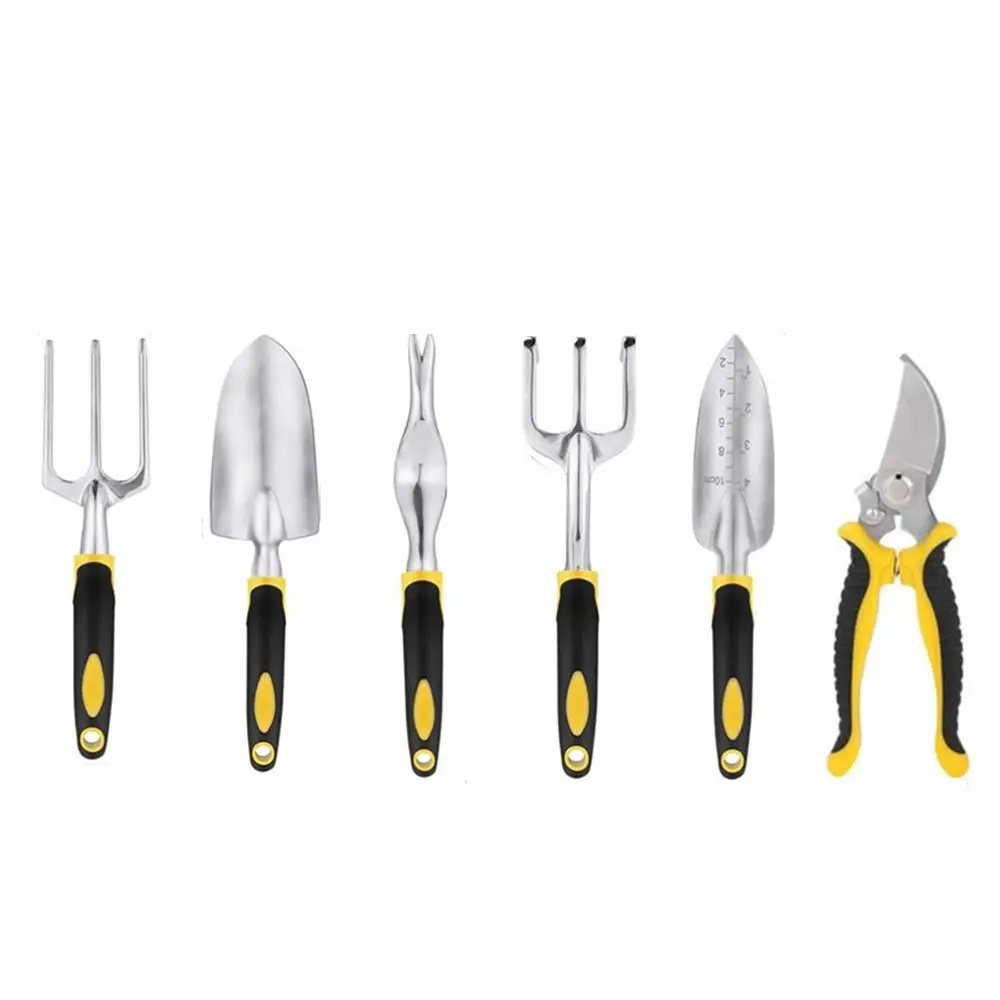 

Hand Rake Garden Tool Set Three-pronged Shovel Scale Shovel Planting Hand Tools Wide Shovel Root Extractor Garden Shovel