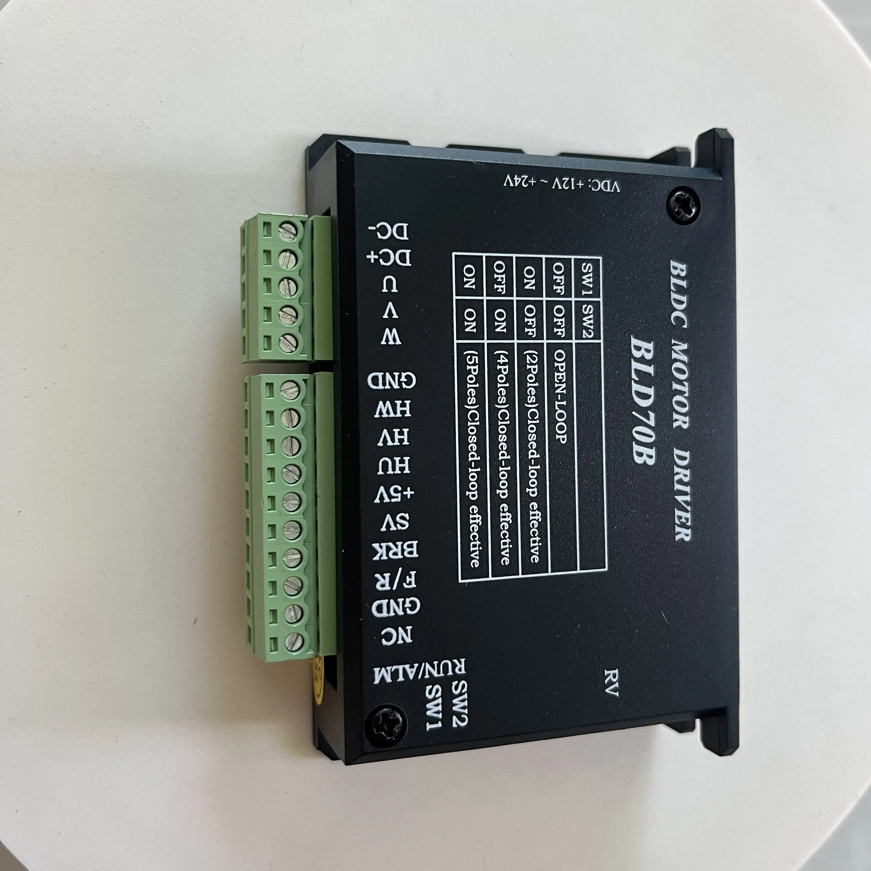 BLDC DC Motor Driver BLD-70B for 24V Less Than 70W Brushless Dc Motor Driver