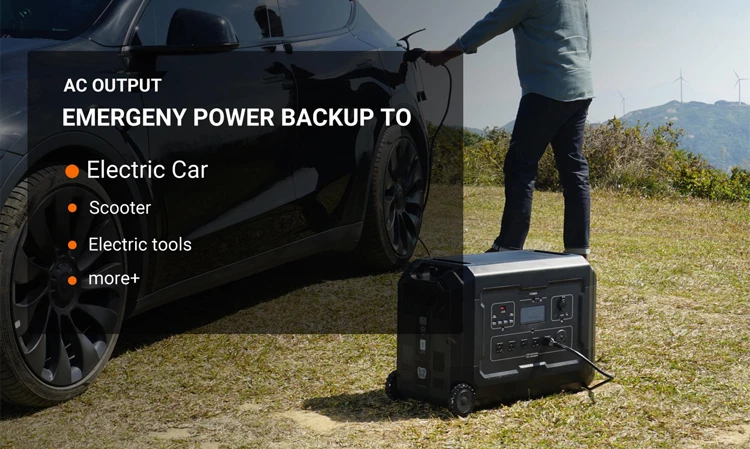 Generatore solare portatile Lifepo4 10KWH 15KHW della stazione di alimentazione di 3000W 5000W 6000W 110V 220V