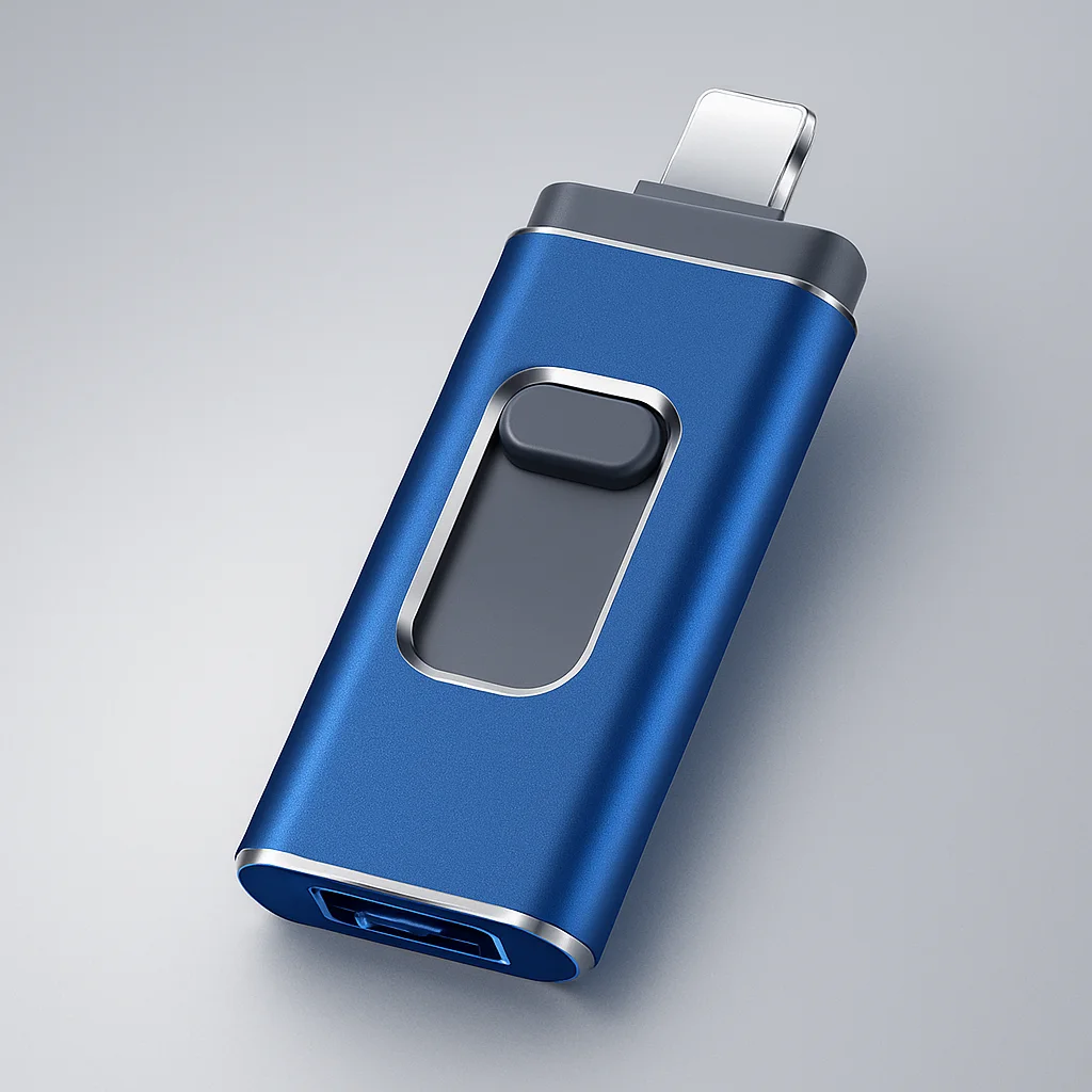 4-in-1 High-Speed USB 3.0 Flash Drive for iPhone & Type-C & 