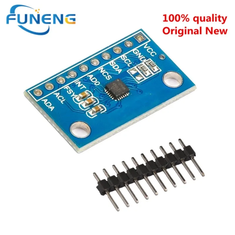 

DC3.3V ICM20948 9-axis Sensor Module SPI IIC I2C Interface 3-axis Gyroscope Acceleration Motion Tracking Device Sensor ICM-20948