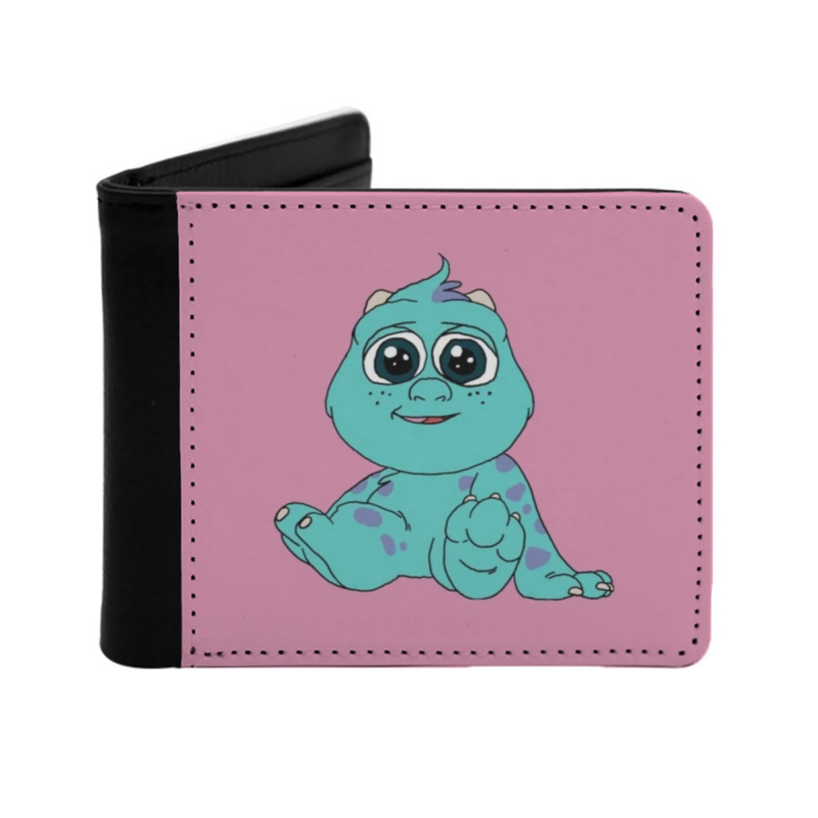

Baby Sully Men Wallets Card Man Wallet Short Purse Bi-Fold Personalized Purses Baby Sully Monsters Inc Auto Desk Pencil Cute