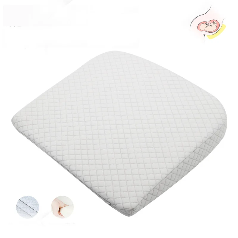 Pregnancy Wedge Pillow Memory Foam Pregnancy Pad for Sleeping  Knees Back Side Sleeping Maternity Wedge Pillow for Belly Support