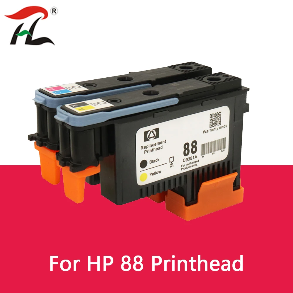 For Hp88 print head HP 88 printhead C9381A C9382A For HP  K550 K8600 K8500 K5300 K5400 L7380 L7580 L7590 printer