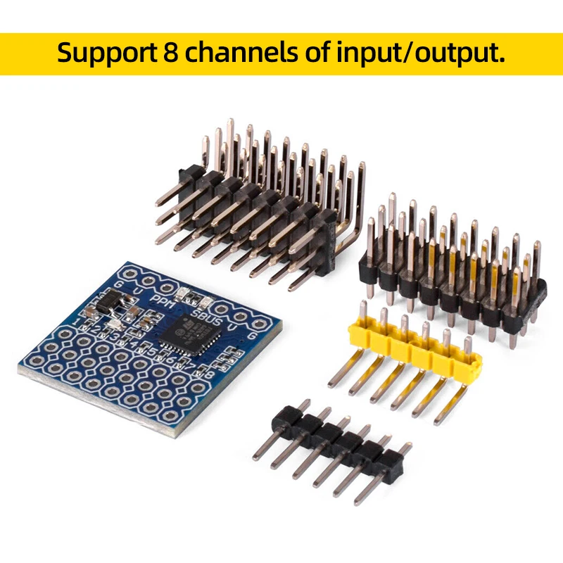 JHEMCU SPP 8CH Signal Converter Support SBUS PPM PWM Module Output For Flysky iA6B Frsky X8R Receiver RC Plane FPV Drone