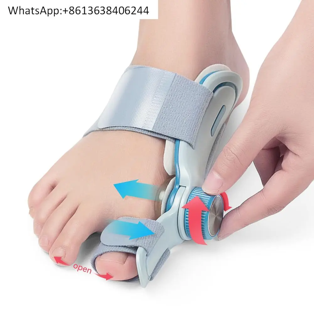 

Big toe valgus brace twist adjustable overlapping parting toe device
