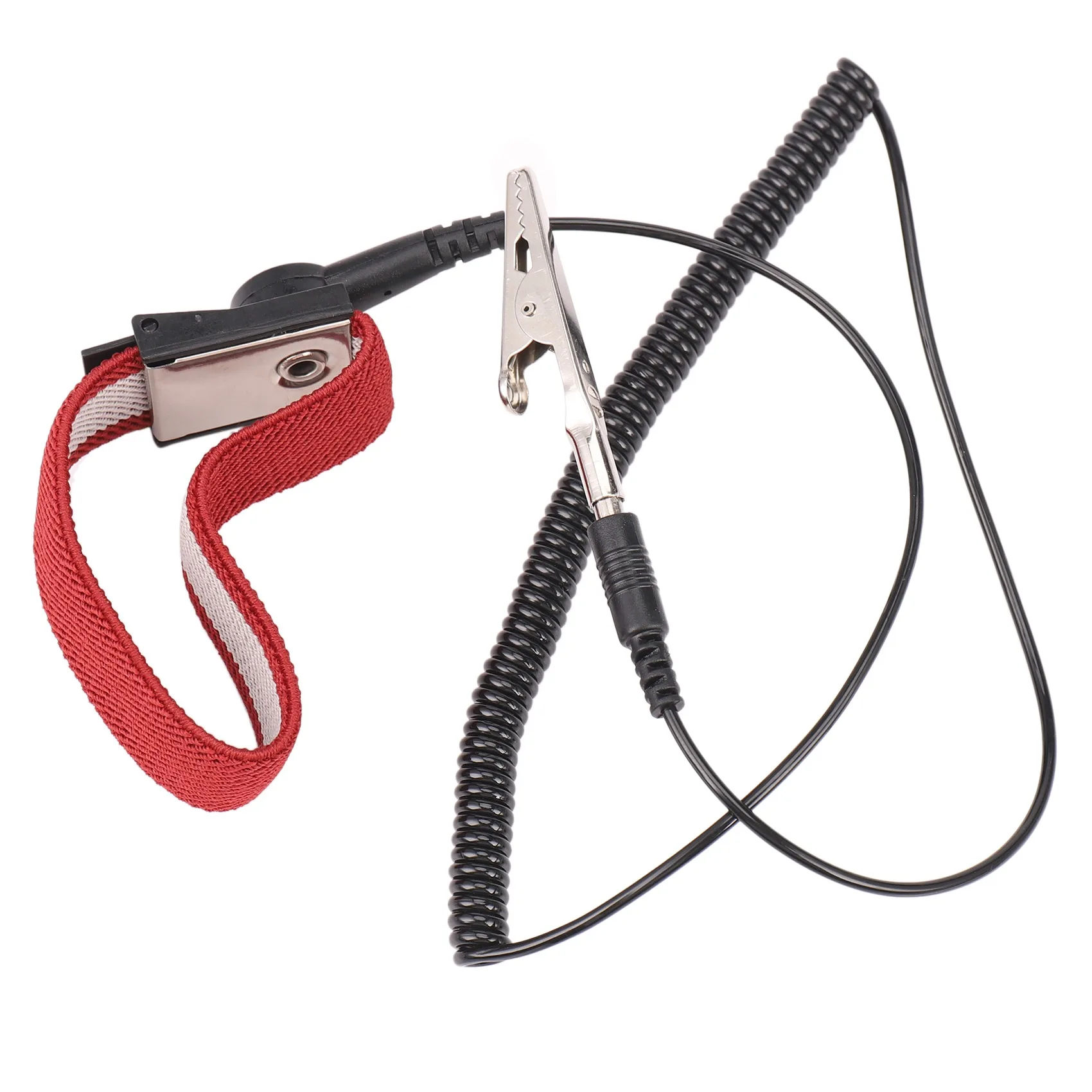 BISMZ New Anti-static ESD Adjustable Strap Antistatic Grounding Bracelet Wrist Band