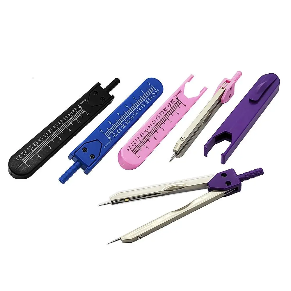 

Precise Measuring ECG Sub Gauge Compact Designs Convenience ECG Calipers Metal Easy Operation Measuring Tool