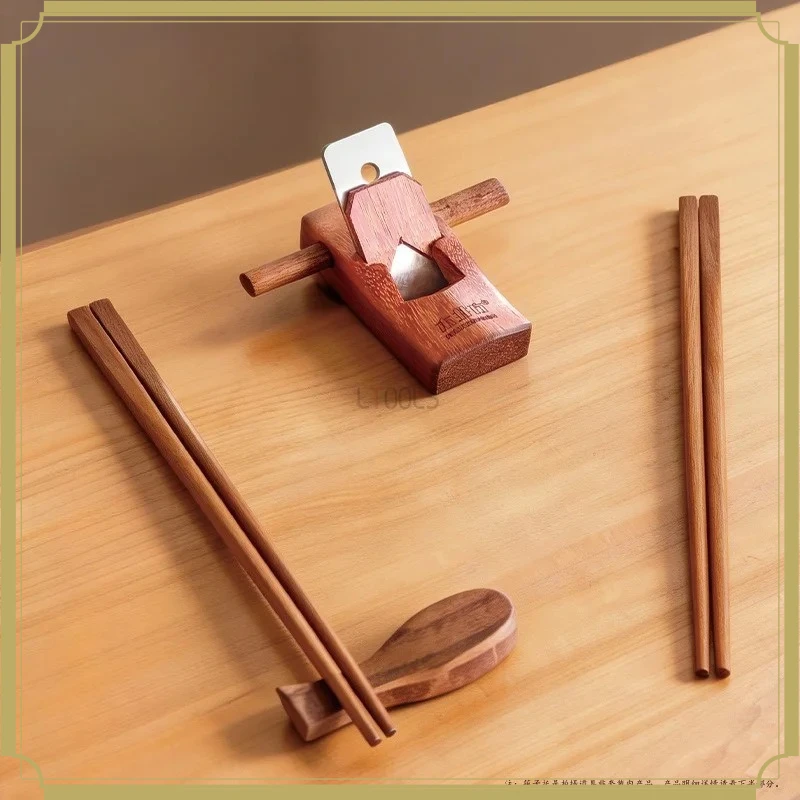Handmade DIY Tool Set Wood Chopstick Making Kit Children Woodworking Hand Tools Intangible Cultural Heritage Craft Supplies
