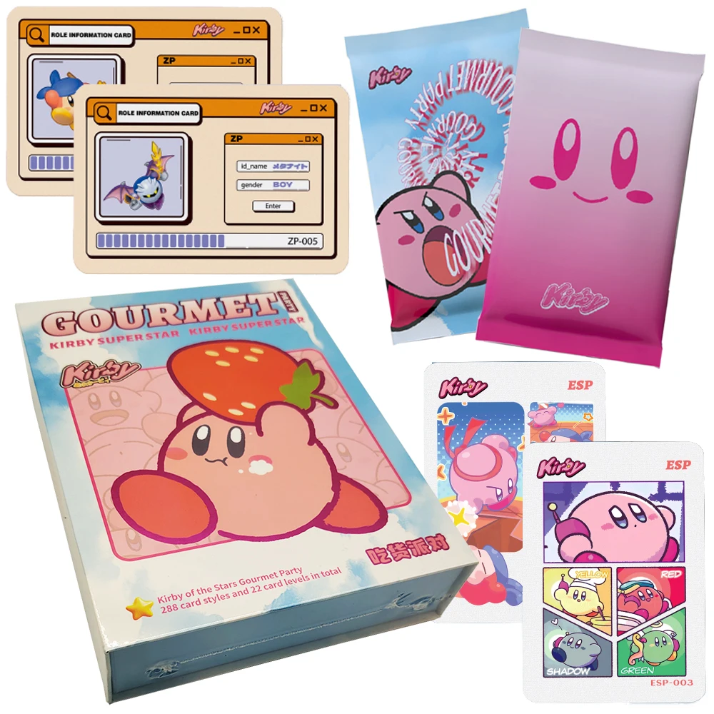 

Classic IP Cartoon Star Collection Card Creative Game Console Styling Character Card Players Cherish Christmas Family Gifts Toys