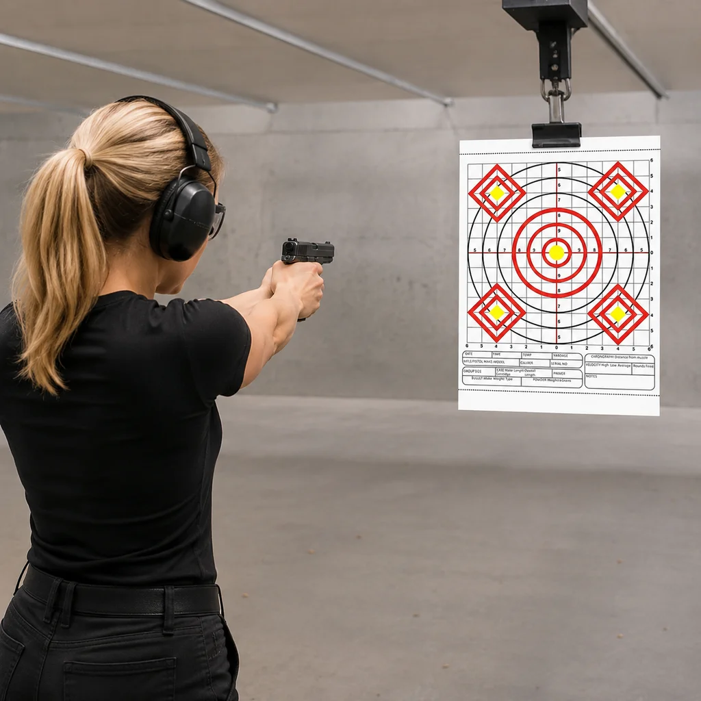 

13X17 Inch Shooting Target Paper Outdoor Practice Accessories Hunting Shooting Training Paper Targets