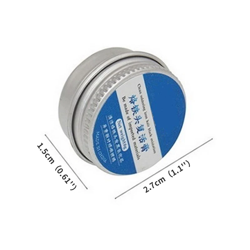 Electrical Soldering Iron Tip Refresher Solder Cream Clean Paste For Oxide Solder Iron Tip Head Resurrection Oxidative Cleaning