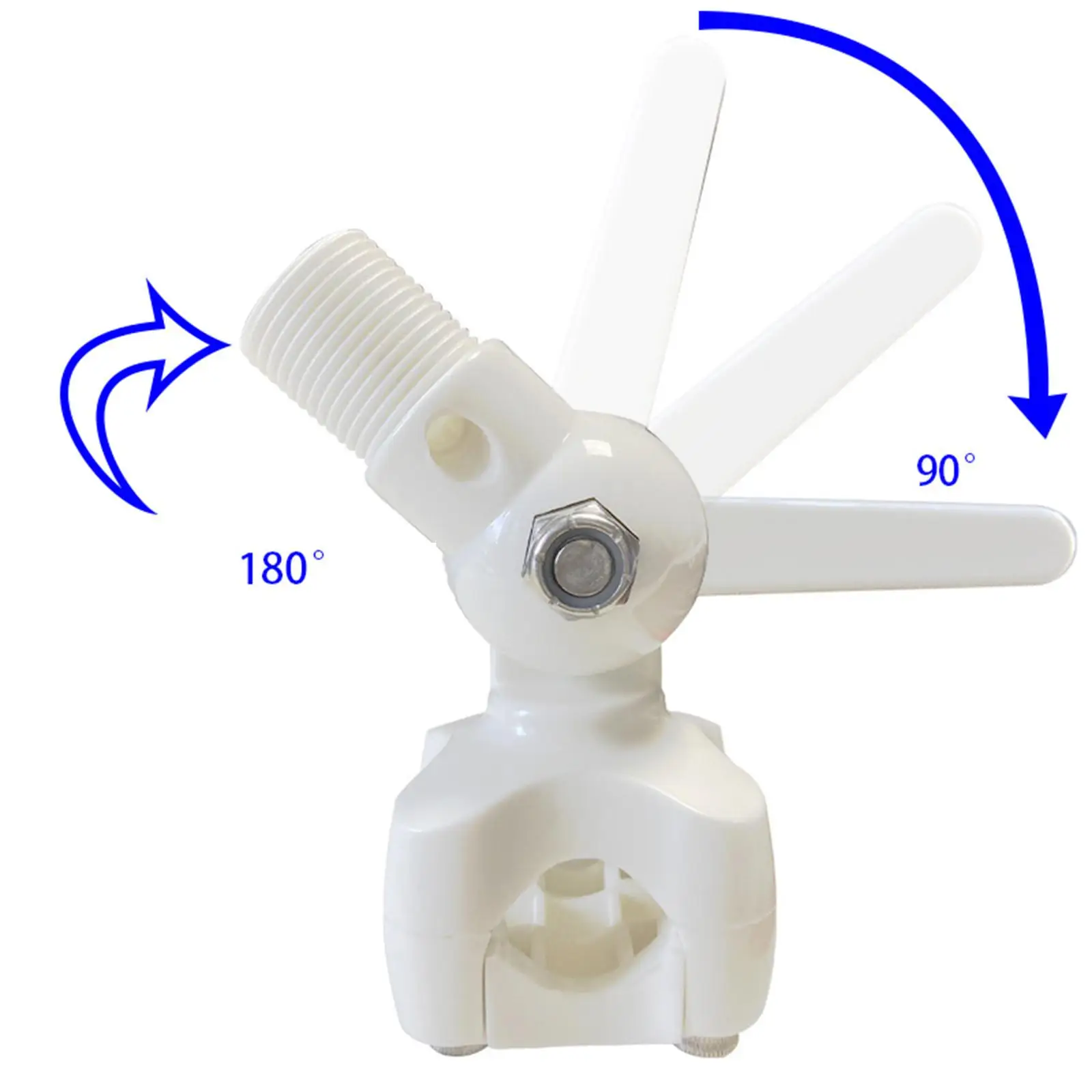 Suporte de montagem em trilho de montagem de catraca de antena montagens de base de nylon para caiaque vela iate