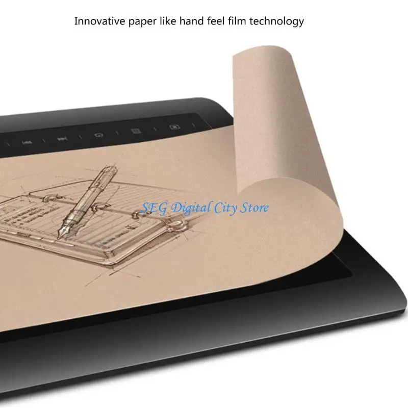 

U75b графический рисунок таблетка планшет 10x6 дюймов большая активная область для рисования онлайн -обучения