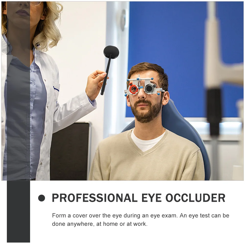 

10Pcs Eye Occluder Handheld ABS Plastic Professional Vision Test Tool for School Optometry Supplies