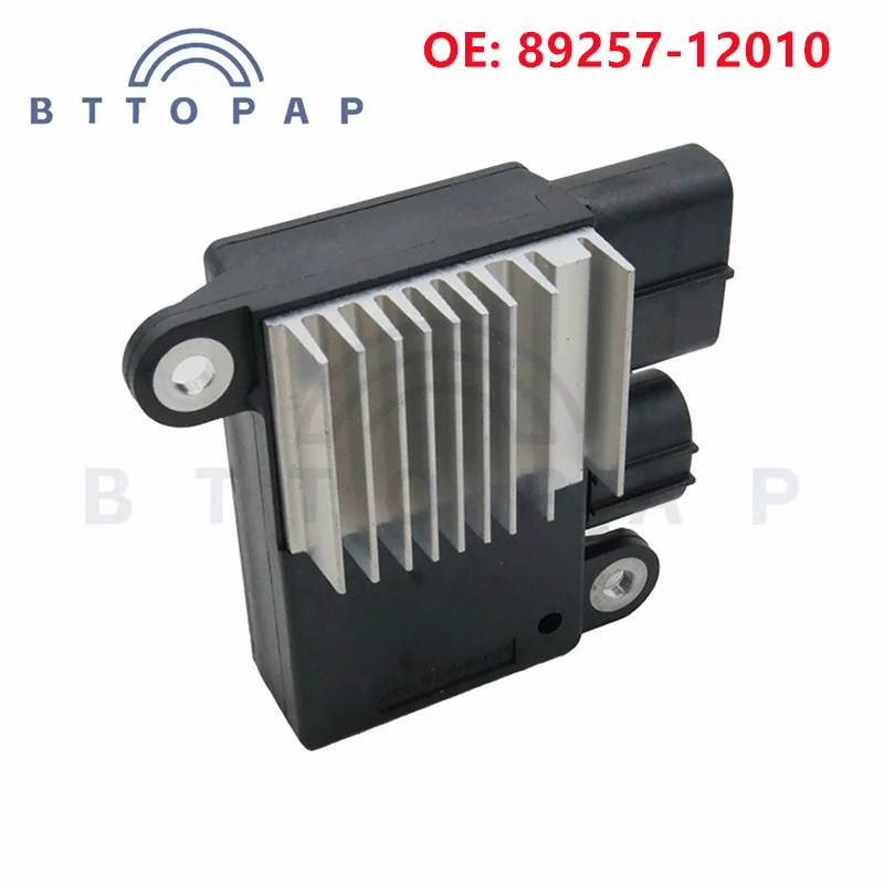 

89257-12010 8925712010 499300-3400 Модуль управления вентилятором охлаждения, подходит для Toyota Corolla Matrix Mazda 5 CX-7 Pontiac Vibe 2007-2012