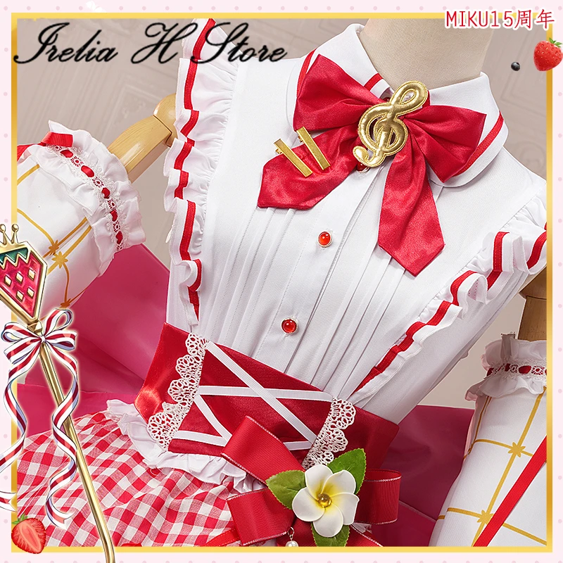 {Stock} irelia h store mi & ku fünfzehnten jubiläum erdbeer kleid mi & ku cosplay kostüm frauen lolita kleid weiblich