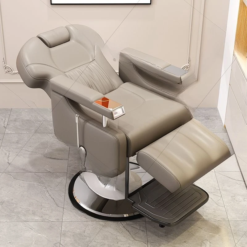Hair salon head treatment chair Perm, dye, shave, cut hair seat, hair care, beard, shave recliner