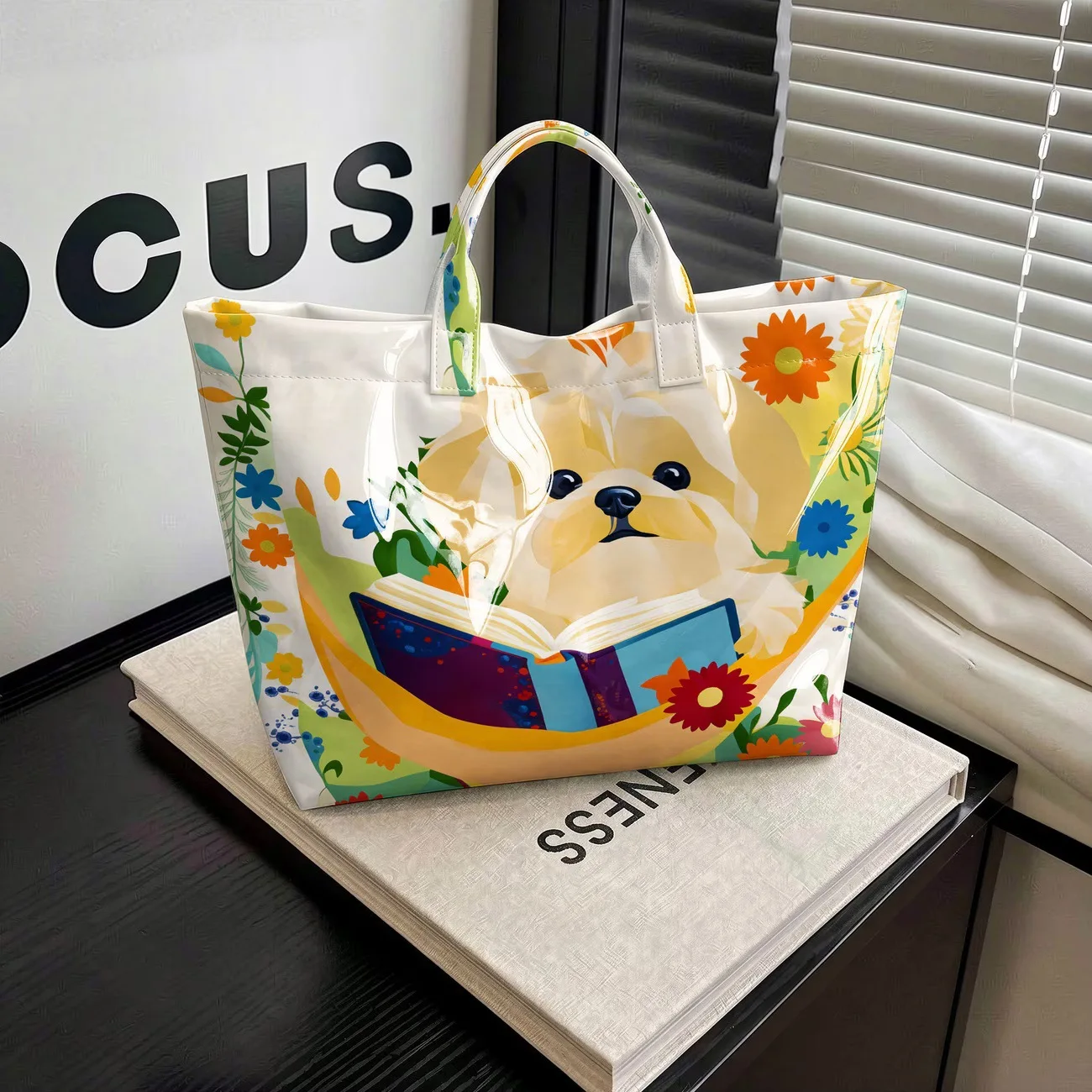 3d-プリントキルティング防水キャンバスバッグショルダーバッグショッピングトートバッグハンドバッグ旅行ビーチハイキングキャンプ