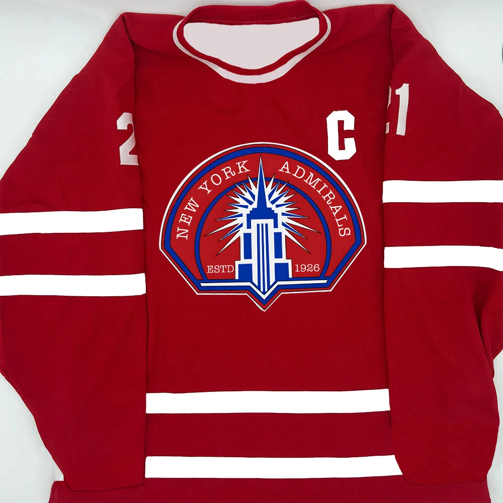 Scott Hunter 21 Sudadera con cuello redondo de los Almirantes de Nueva York, jerséis con estampado 3D de renovación calentada por TV, Sudaderas holgadas informales de manga larga