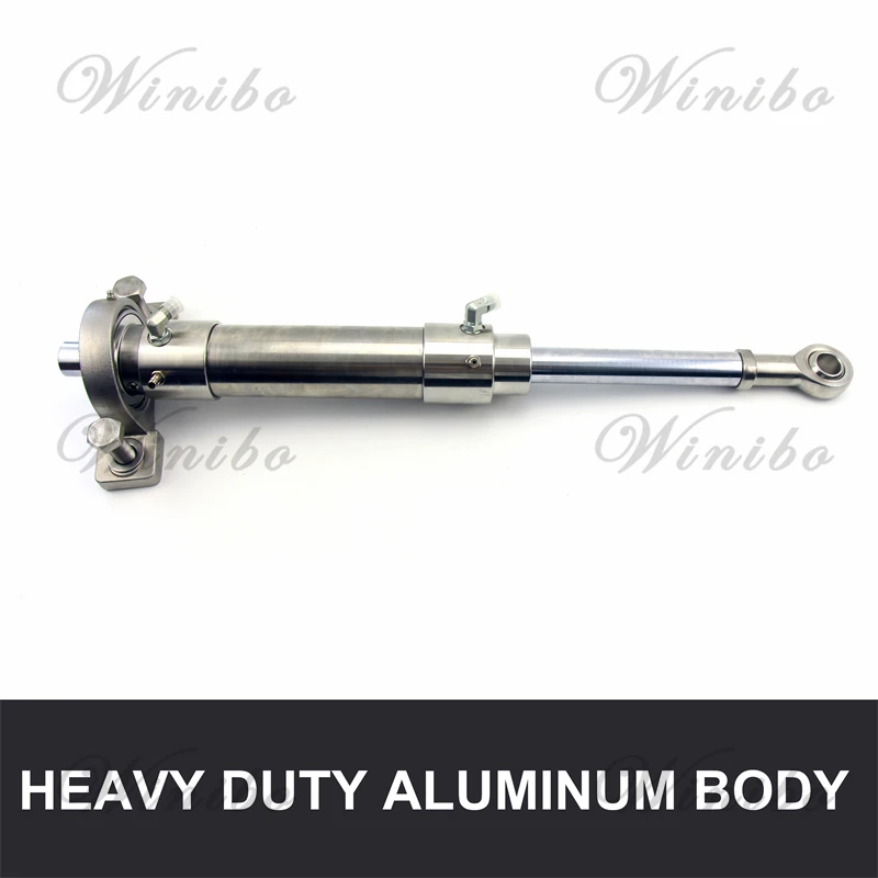 Winibo Inboard Hydraulic Steering Single Cylinder for Marine Boat Accessories Boat Up To 75 Feet Or 24 Meters