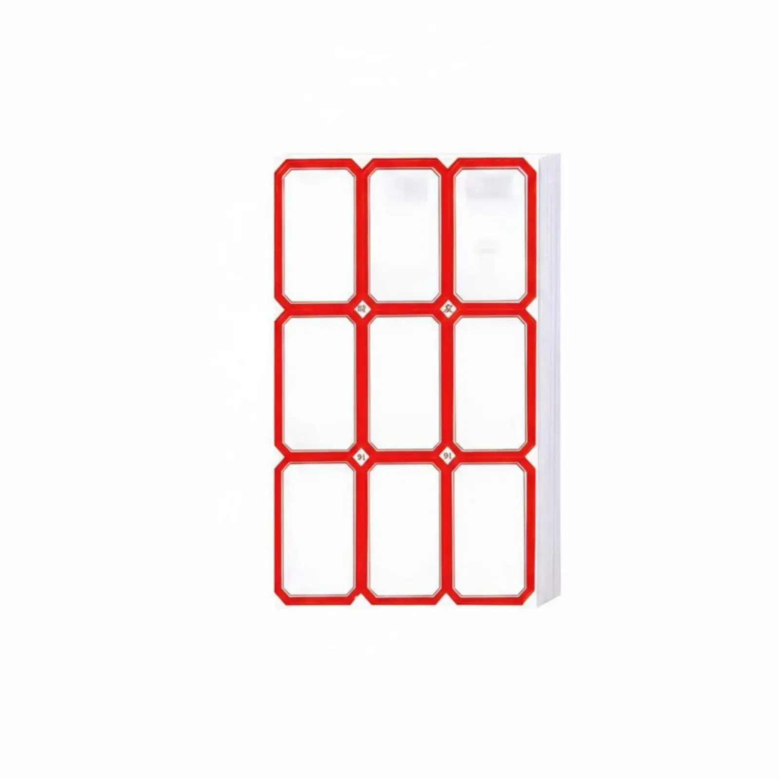 Removable Paper Self Adhesive Labels for Home Office School Use Writable Surface for Sorting Marking and Categorizing Various